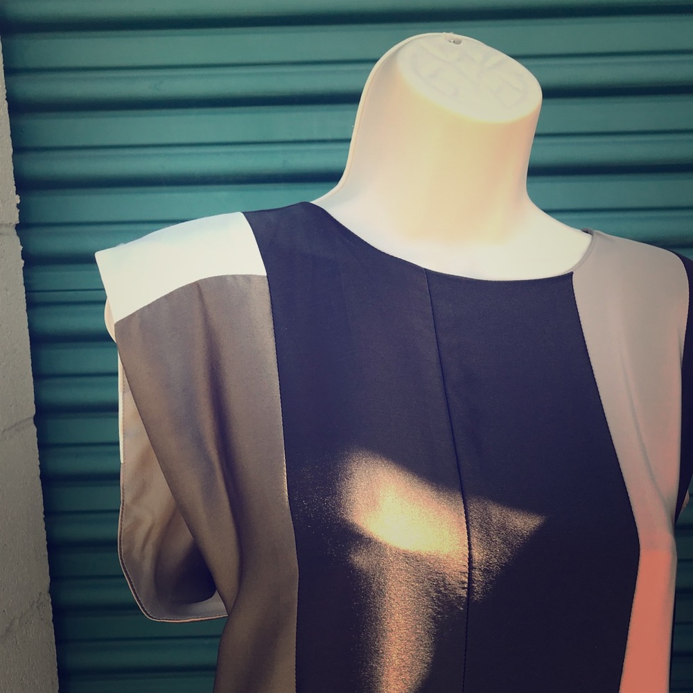 Rubin Chapelle Womens Dress Small Multicolored